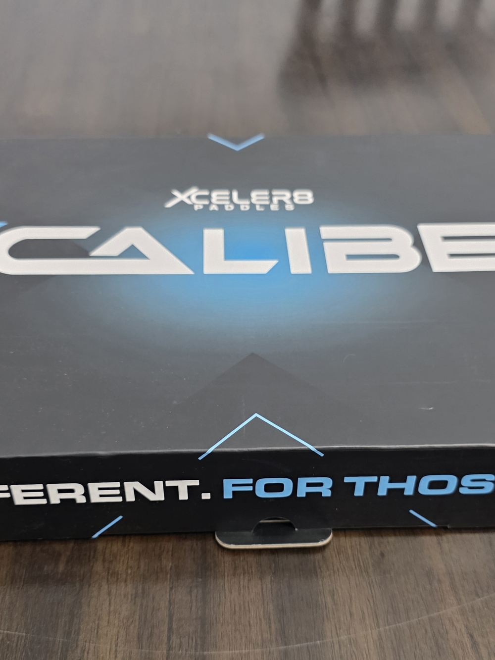 XCELER8 Caliber Paddle Case in Black & Blue